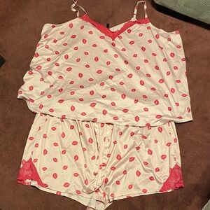 Limited Edition Torrid Valentine’s Day Collection Satin Lace Sleep Set Size 5